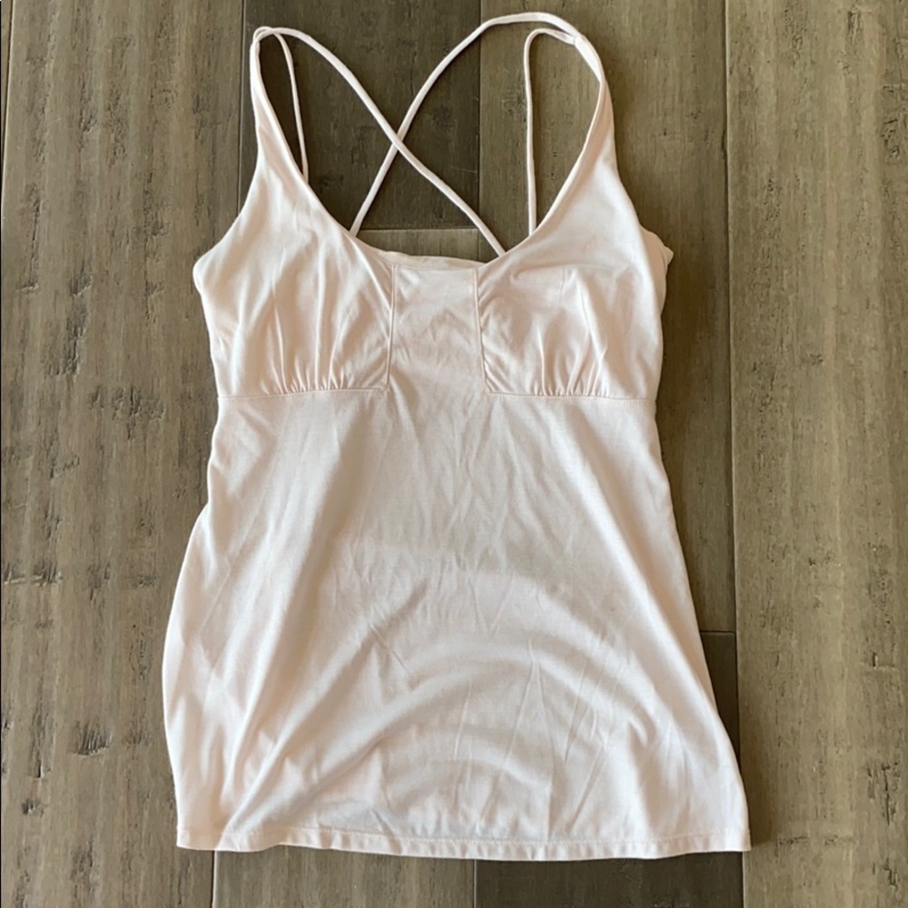 Tank with built in bra